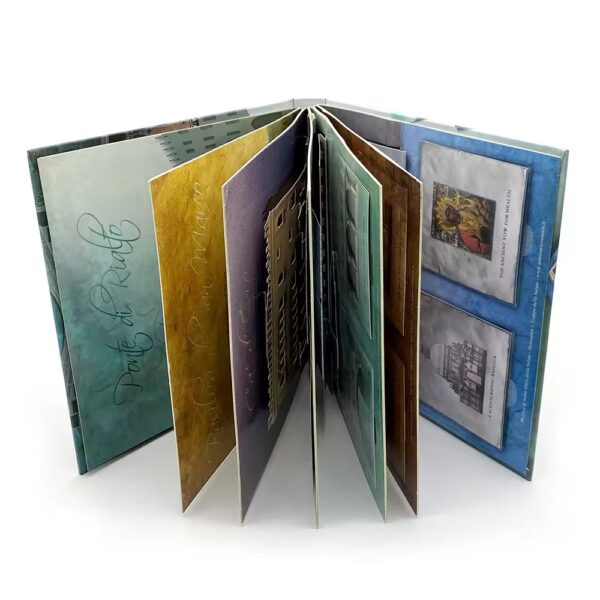 custom pop up book hand assembly process