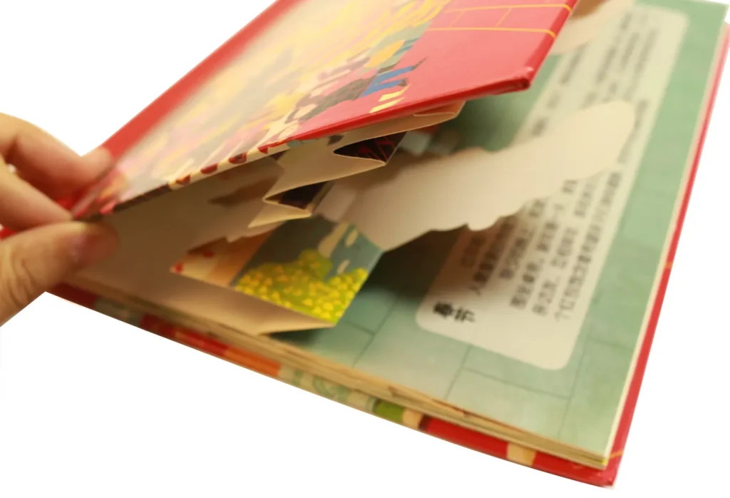 High-quality C2S custom pop up book with vibrant colors and intricate 3D designs for authors, publishers, and book retailers