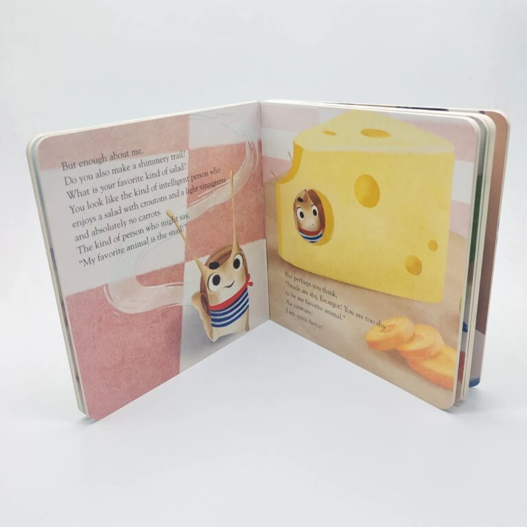 Custom Board Book with vibrant illustrations for authors, illustrators, and publishers