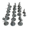 Tabletop Game Miniature Figures for Customization Custom-painted miniature figures for strategy board games