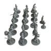 Custom-painted miniature figures for strategy board games