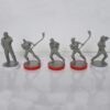 Custom-designed miniature figures for board games