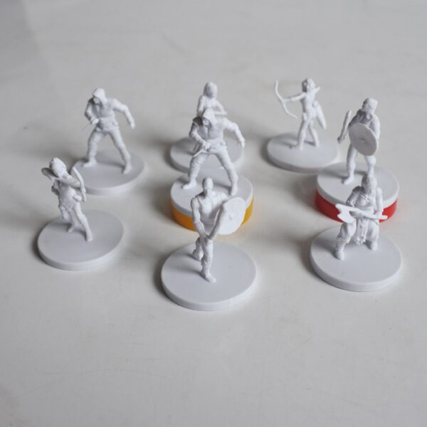 Hand-painted Tabletop Miniature Figures High-quality painted miniatures for tabletop gaming