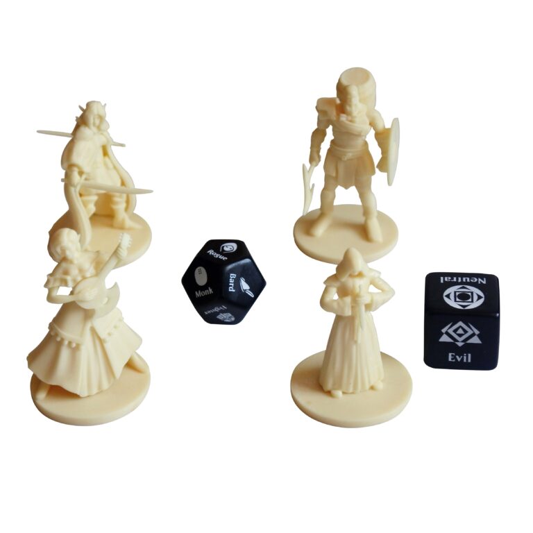 High-quality board game miniature figures for custom tabletop games