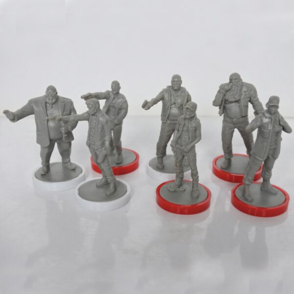 Unique Miniature Figures for Board Game Customization Detailed and customizable miniatures for strategy board games