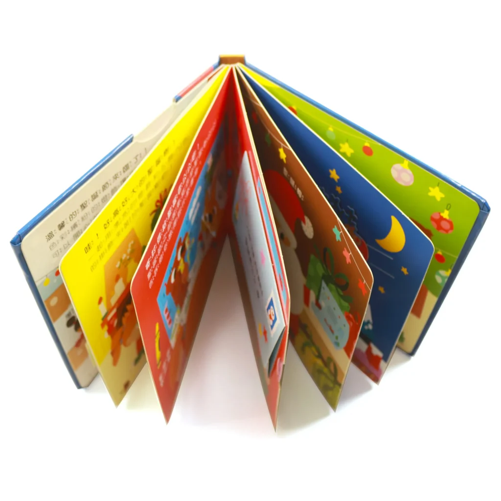 Custom pop up book with C1S paper featuring vivid printing and interactive 3D elements for publishers and book designers