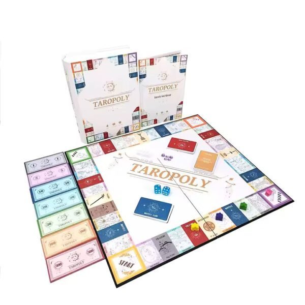 Fully customizable board game for creative design and fun