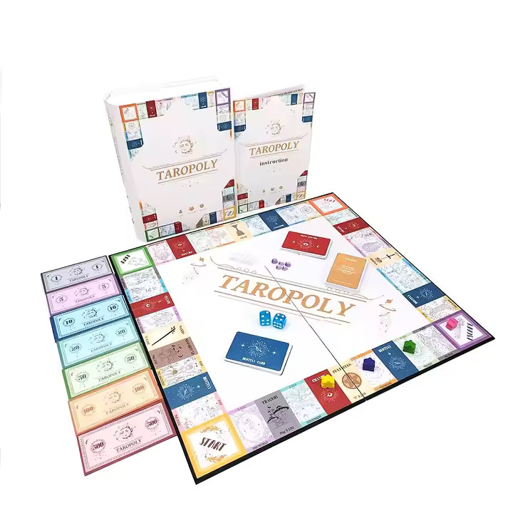 Fully Customizable Board Game - Perfect for Your Creative Project Fully customizable board game for creative design and fun