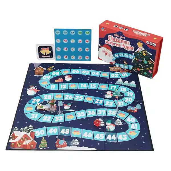 Custom board game with personalized design and components