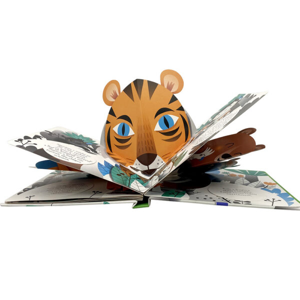 Custom Pop Up Book Custom pop-up book with interactive 3D designs and high-quality printing