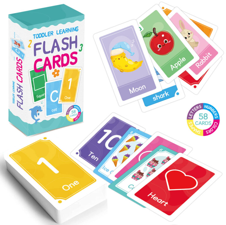 Professional custom flash cards printing by ABPro Print, delivering sharp, resilient designs for publishers and learning professionals