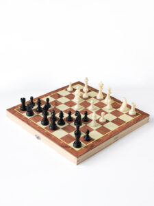 wooden chess pieces board game customization