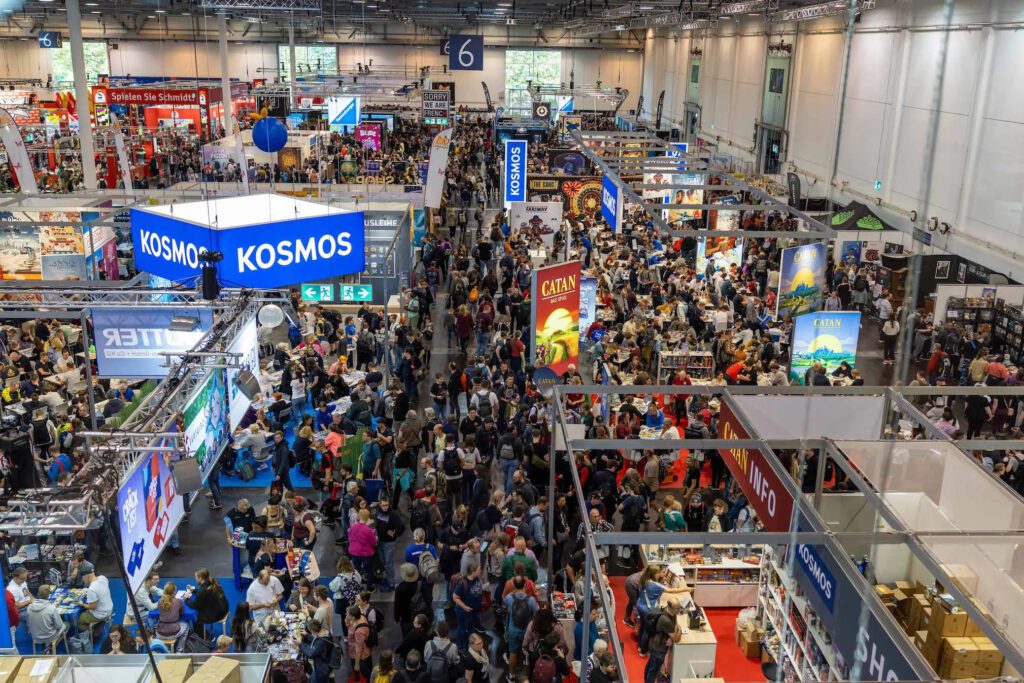 Essen Spiel inspires board game production companies like ABP Print to create custom designs.