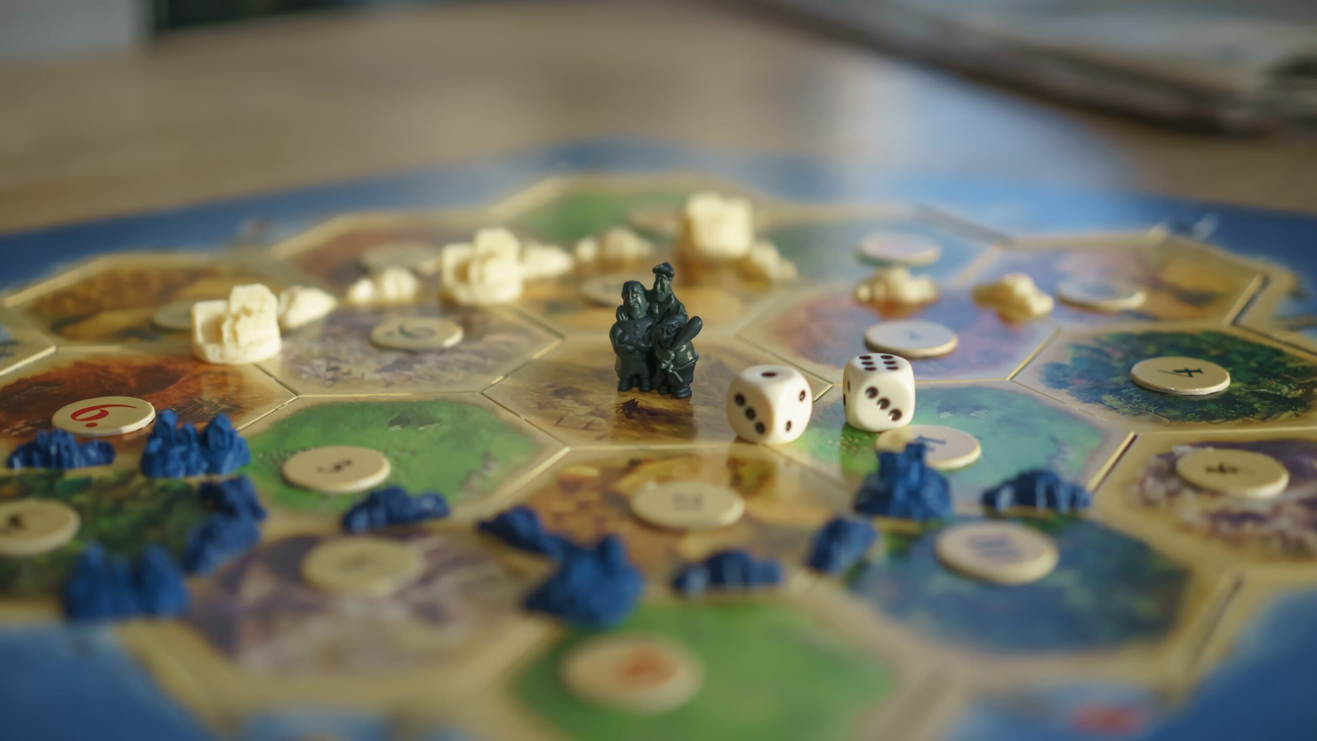 Personalised board game gifts with custom board game coins by expert makers