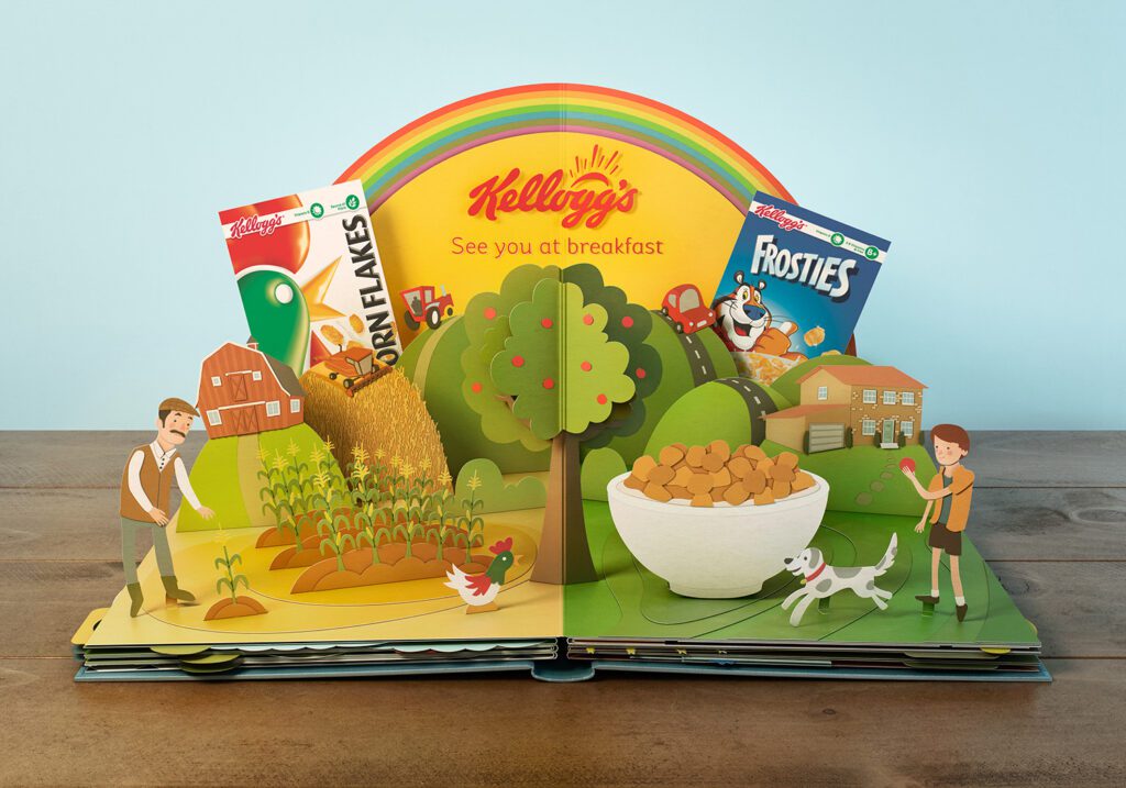Explore Custom Pop-Up Book Solutions at ABP Print Vivid custom pop-up book showcasing intricate 3D design for authors and publishers