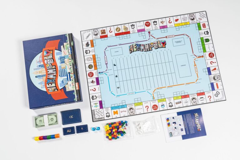 Premium custom board game featuring detailed game pieces and vibrant board design, ideal for tabletop game creators and wholesalers.