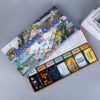 Eco-Friendly Custom Board Game Printing for Retail Premium custom board game printing with detailed miniatures, colorful cards, and branded packaging for game developers and retailers.