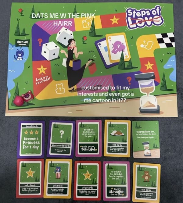 Vibrant custom board game printing sample with detailed cards and sturdy board for designers and wholesalers
