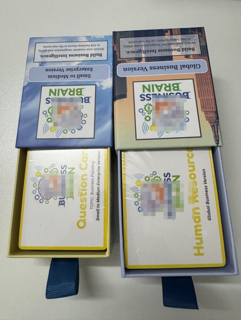 custom game cards printing packed for international delivery