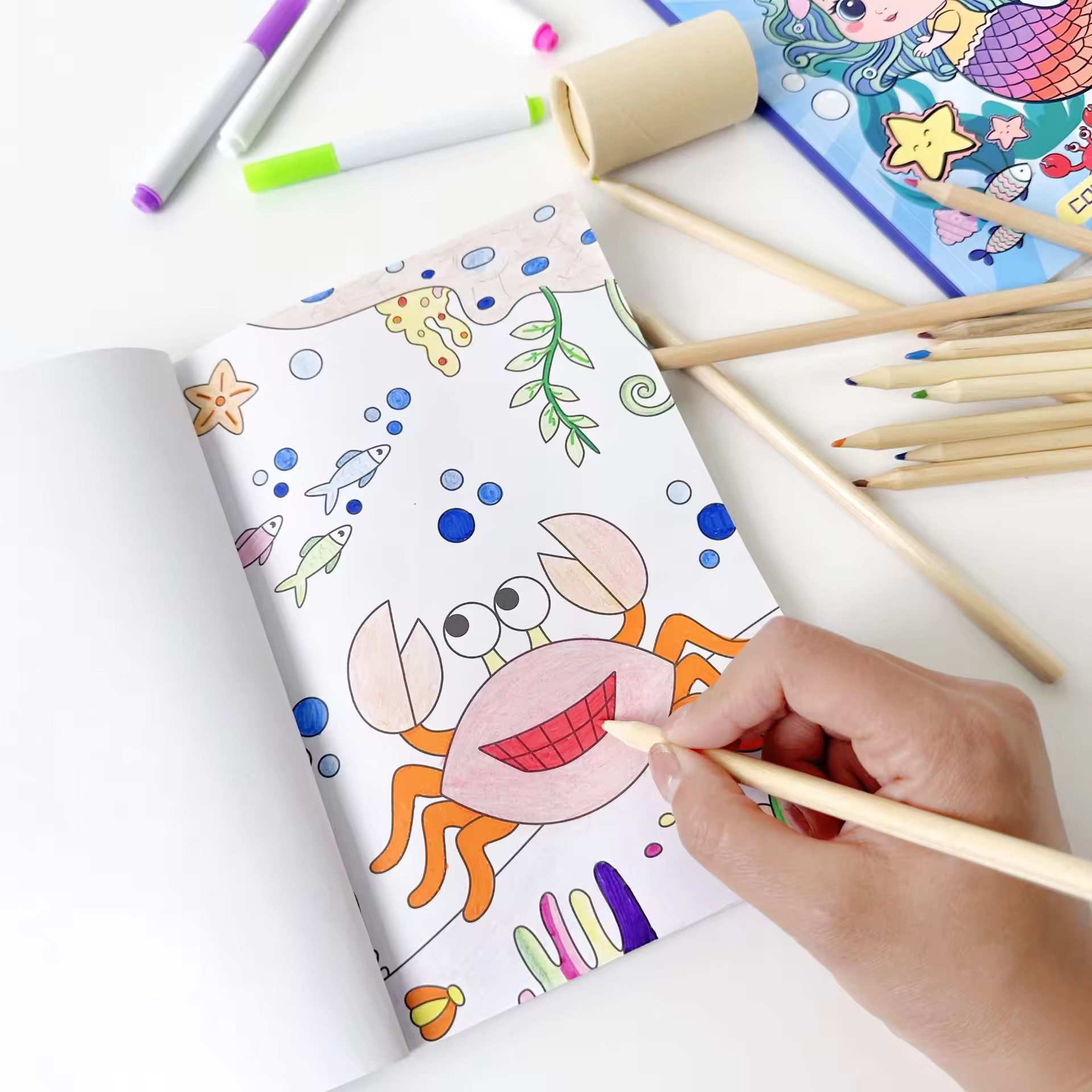 bulk coloring book printing for wholesale distribution