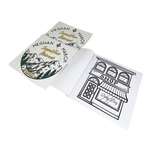 custom coloring book printing for authors and illustrators