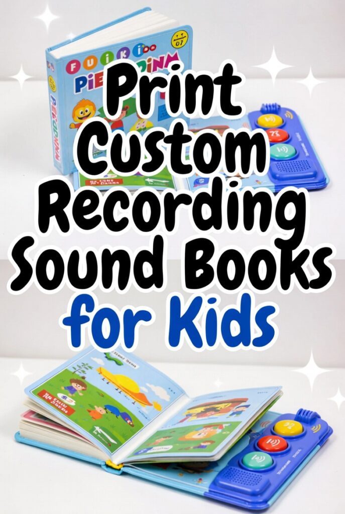 Interactive hiding sound book with hidden touch buttons and fun flaps
